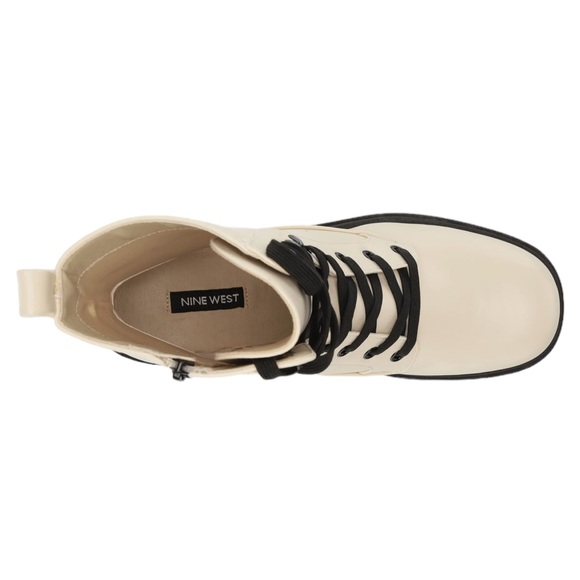 NEW Nine West Juna Heeled Combat Boots Women's Size 7.5 - Picture 6 of 12